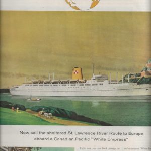Canadian Pacific Ad 1958