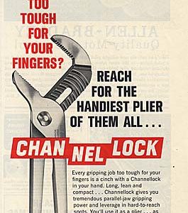 Channel Lock Ad 1961