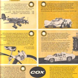 Cox Toys Ad 1966