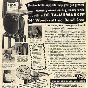 Delta-Milwaukee Ad 1949