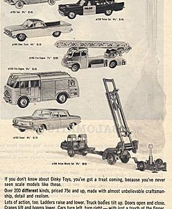 Dinky Toys Ad 1962