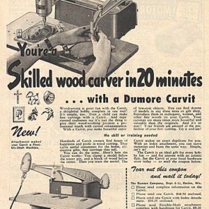 Dumore Ad 1949