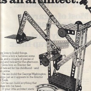 Erector Set Ad 1968