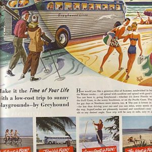 Greyhound Ad 1949