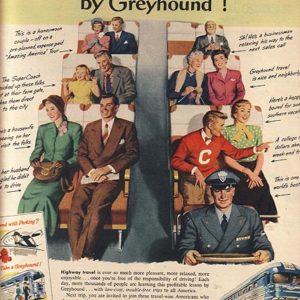 Greyhound Ad 1951