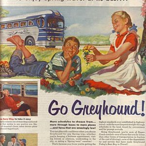 Greyhound Ad 1953