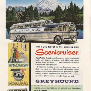Greyhound Ad 1954