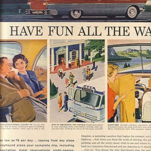 Greyhound Ad 1957