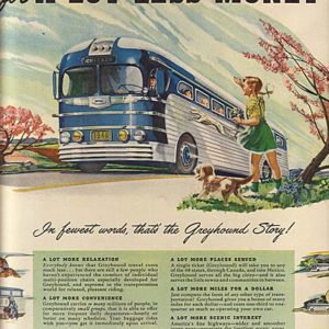 Greyhound Ad February 1949