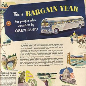 Greyhound Ad June 1948