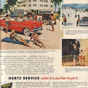 Hertz Ad 1954