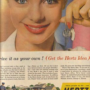 Hertz Ad 1957