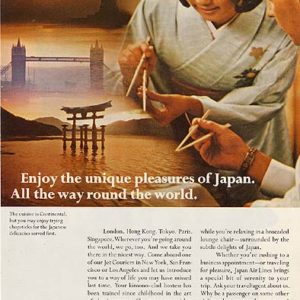 Japan Air Lines Ad 1968