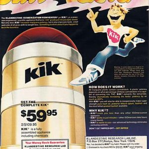 KIK Ad 1979