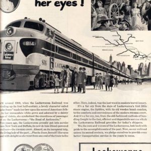 Lackawanna Railroad Ad 1941