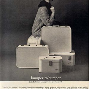 Lady Baltimore Luggage Ad 1962