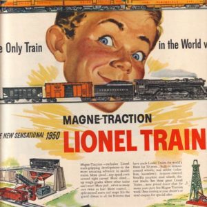 Lionel Toys Ad 1960