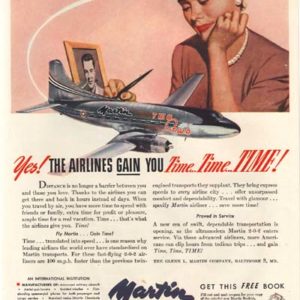 Martin Aircraft Ad 1948