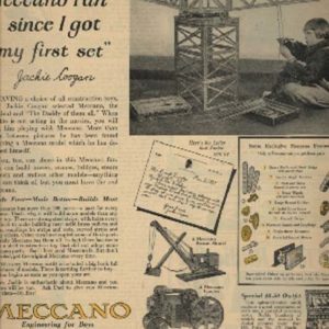 Meccano Toys Ad 1925