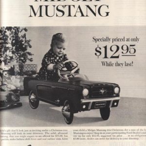 Midget Mustang Toy Ad 1964