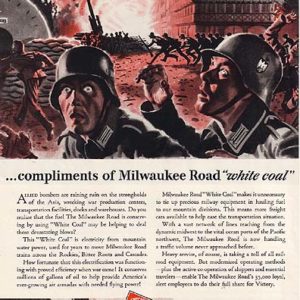 Milwaukee Road Ad 1943