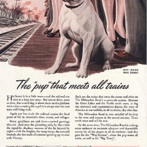 Milwaukee Road Ad 1944