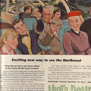 North Coast Limited Ad 1954