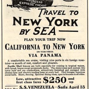 Pacific Mail Ad 1924