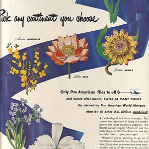 Pan American Ad 1949