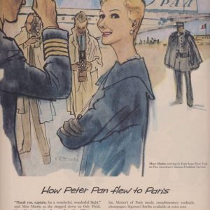 Pan American Ad 1956