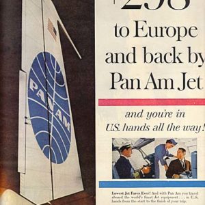 Pan American Ad August 1960