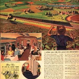 Pennsylvania Railroad Ad 1941