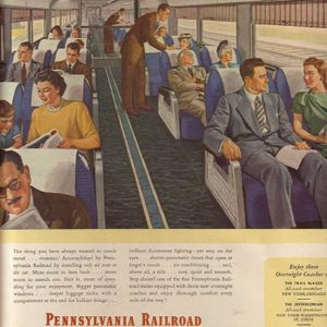 Pennsylvania Railroad Ad 1947