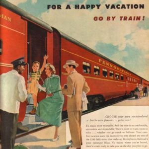 Pennsylvania Railroad Ad 1949