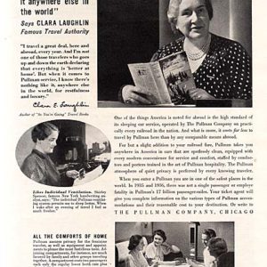 Pullman Ad 1937