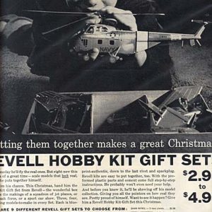 Revell Toys Ad 1956