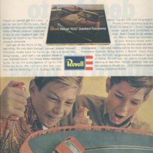 Revell Toys Ad December 1967