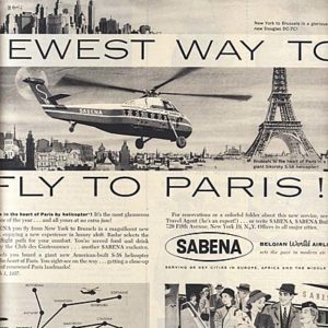 Sabena Ad 1957