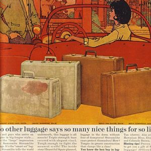 Samsonite Luggage Ad 1961