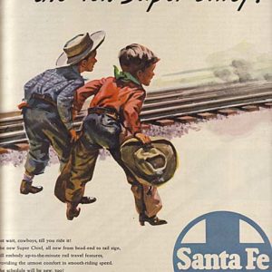 Santa Fe Ad 1947