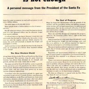 Santa Fe Ad 1948