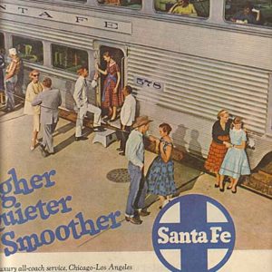 Santa Fe Ad 1957