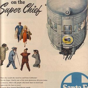 Santa Fe Ad March 1948