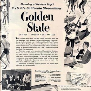 Southern Pacific Ad December 1954