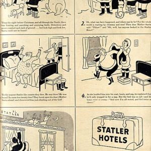 Statler Hotels Ad 1946