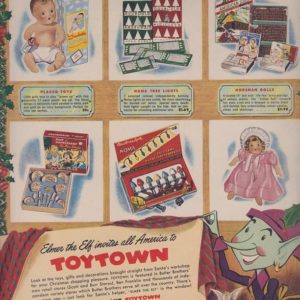 Toytown Ad 1949