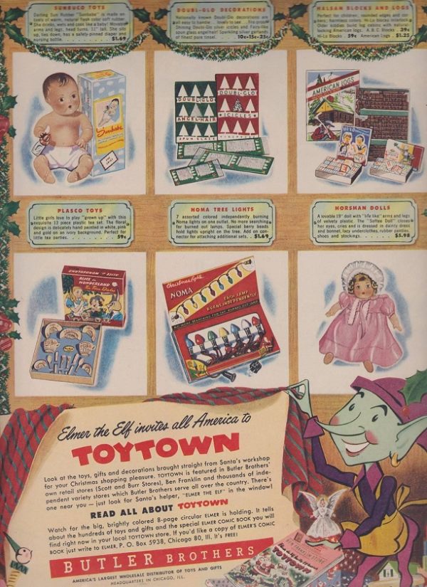 Toytown Ad 1949