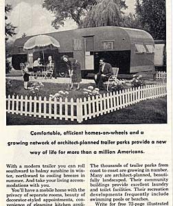 Trailer Coach Manufacturers Association Ad 1949