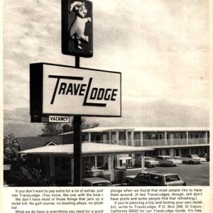 TraveLodge Ad 1967