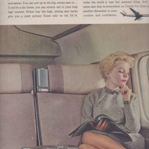 United Air Lines Ad 1960